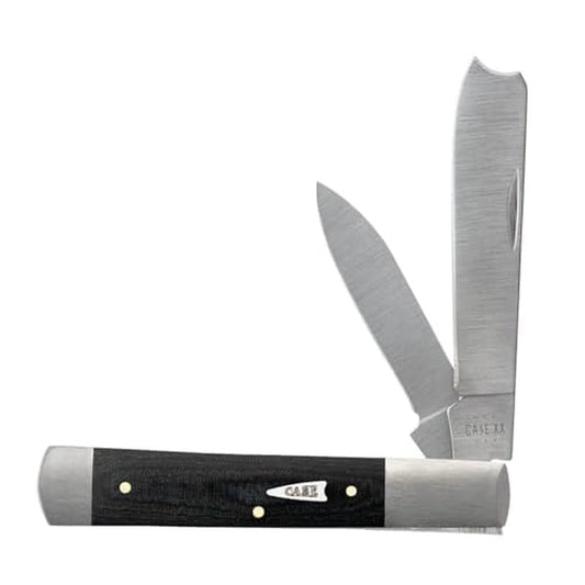 Case Cutlery CA27823: Black Micarta Vault (XXXX Ss)