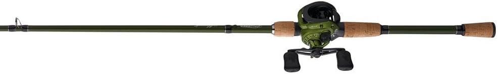 Pflueger Monarch Baitcast Reel & Fishing Rod Combo - Lightweight Design, Smooth Casting
