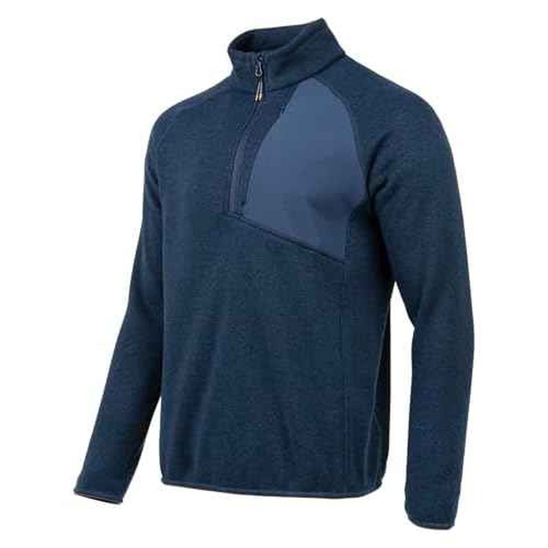 Beretta Men's Lightweight Breathable Outdoor Casual Abisko Half Zip Thermal Fleece Hunting Jacket | Elasticated Bottom