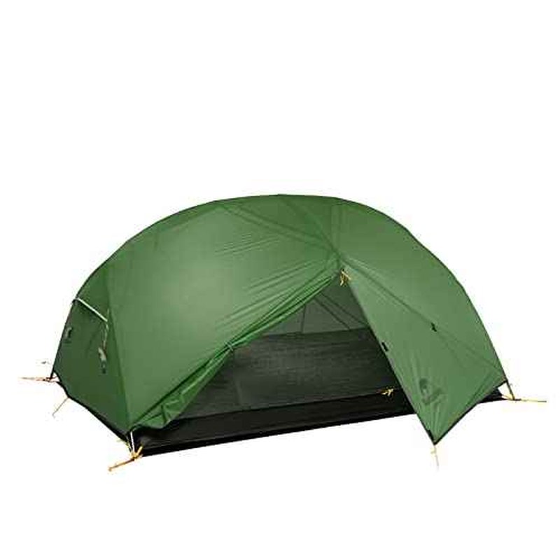 Naturehike Mongar Backpacking Camping Tent 2 Person Lightweight 3 Season Waterproof Hiking Tent Double Crossbars Easy Setup Double Layer for Hunting Outdoor Mountaineering Travel with Footprint
