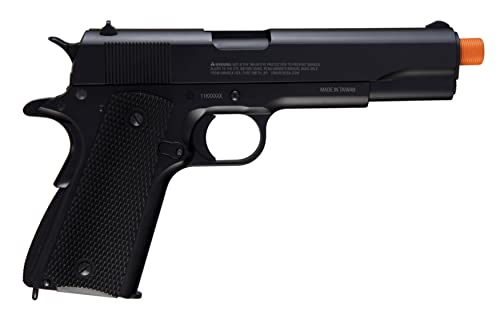 Elite Force 1911 Blowback 6mm BB Pistol Airsoft Gun, Black, 1911 A1,One Size,2279314