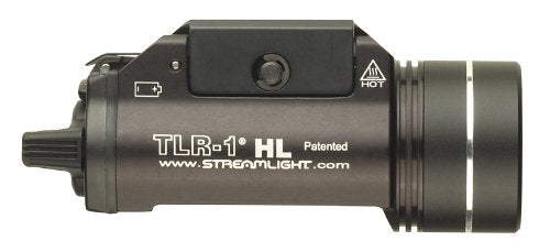 Streamlight 69262 TLR-1 HL 1000-Lumen Weapon Mounted Light with Long Gun Kit, Includes Safe Off Remote and Standard Switches, Remote Pressure Switch, Mounting Clips, Black