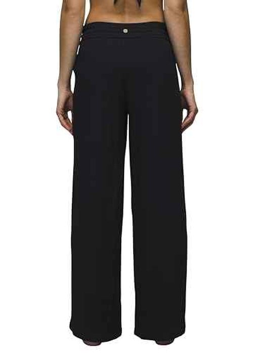 prAna Women's Standard Fernie Beach Pant, Black, L