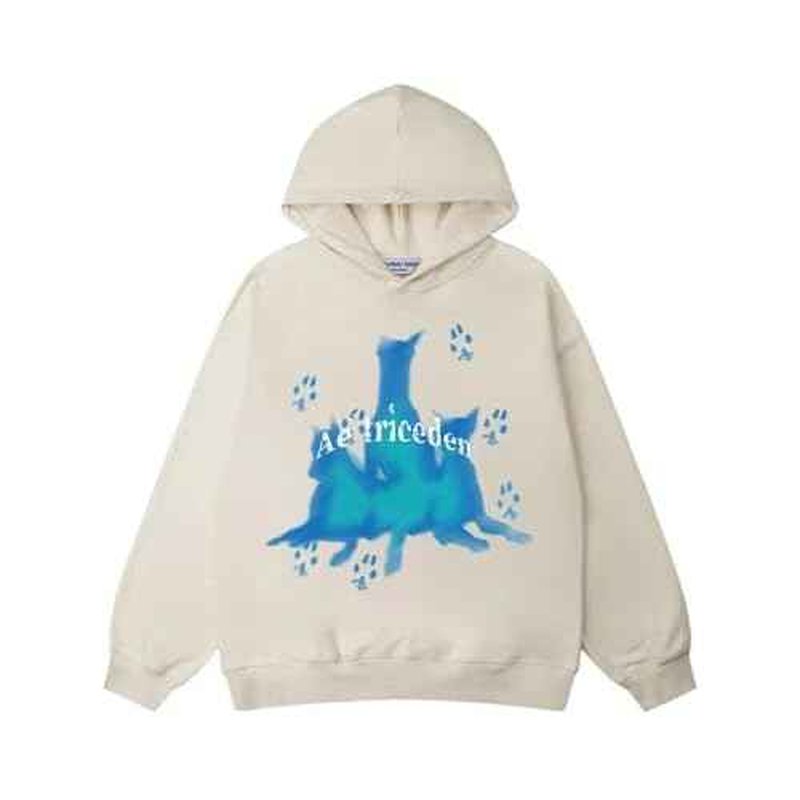 Aelfric Eden Mens Graphic Oversized Hoodie Print Streetwear Casual hoodies y2k Hooded Sweatshirt