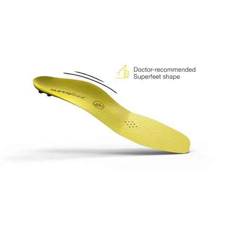 Superfeet Hockey Performance Insoles - Carbon Fiber Inserts for Hockey Skates - Professional Grade