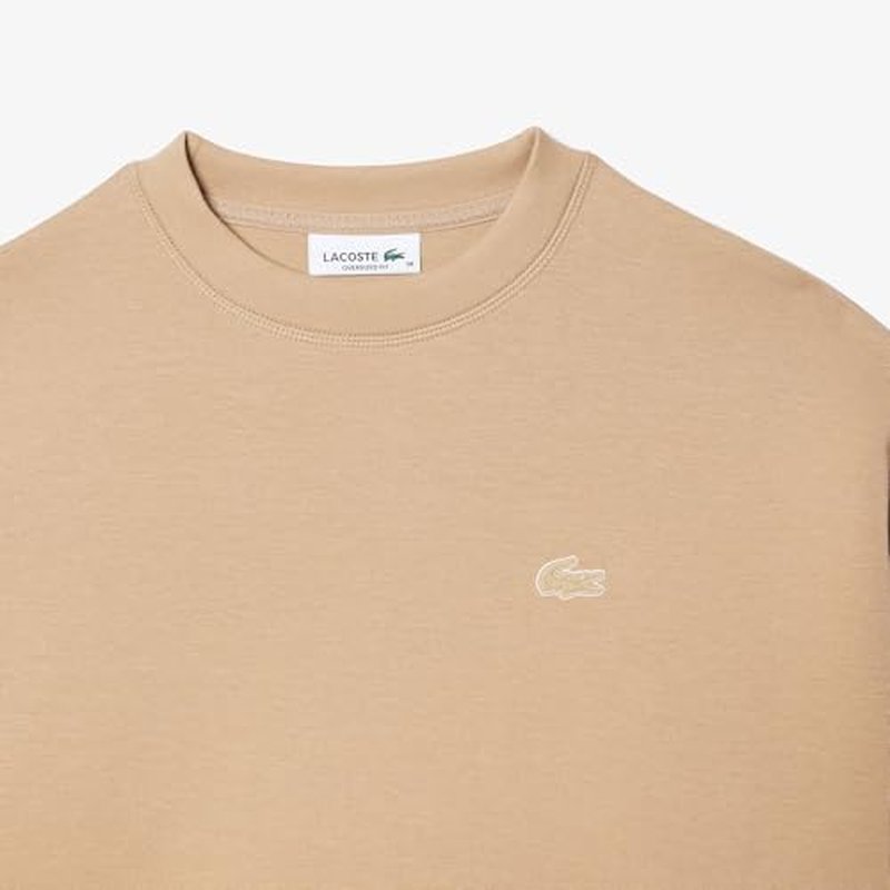 Lacoste womens Back Print Oversized Sweatshirt