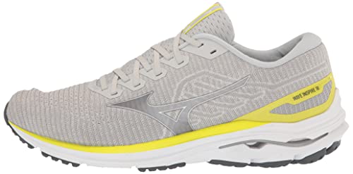 Mizuno Men’s Wave Inspire 18 Running Shoes, Ultimate Grey, 12