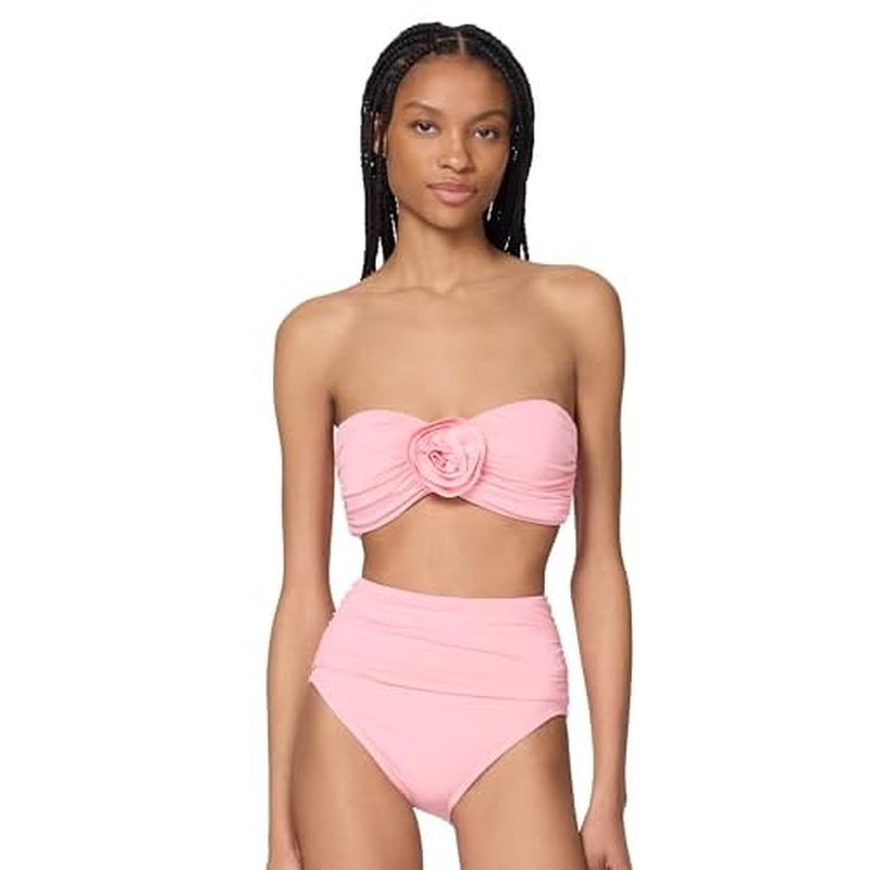 kate spade new york Women's Rosette Solids Bandeau Bra Top