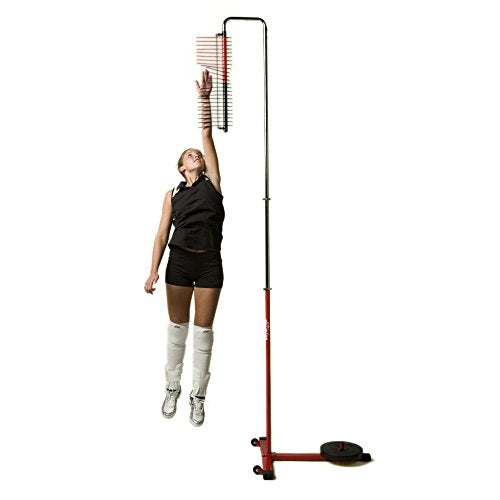 Tandem Sport Vertical Challenger - Vertical Jump Measurement Tool for Volleyball, Basketball - Stand-Alone Jump Measurement Tester Training Aid - Volleyball Training Equipment