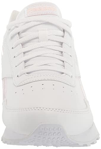 Reebok Women's Rewind Run Sneaker, White/Porcelain Pink, 7.5