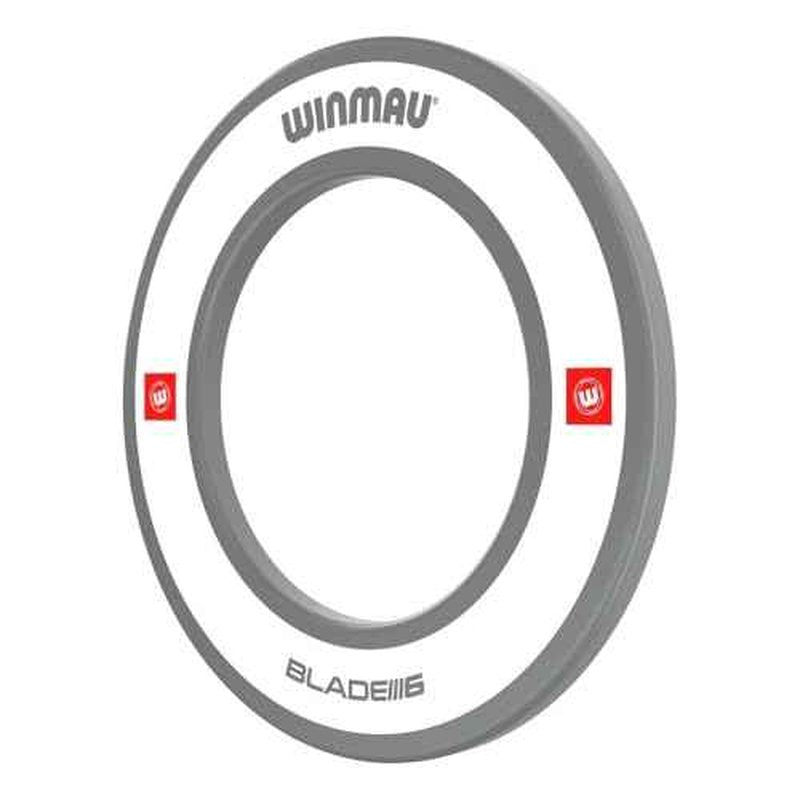 Winmau Dart Board Surround Ring - Pro Line 1.0 & 2.0 Red, Blue, Black & White Dartboard Surround - Backboard Wall Protector