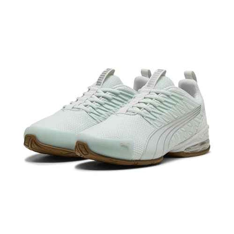 PUMA Women's Voltaic EVO Cross Trainer, Peaceful Blue-Feather Gray, 9
