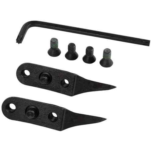 Klein Tools 72 Replacement Pole Climbing Gaffs, Made in USA, for 1972AR Series, Includes TORX Screws, and Wrench