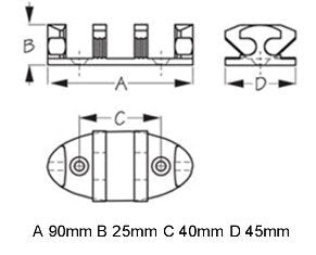 Zig Zag Canoe Kayak Cleat