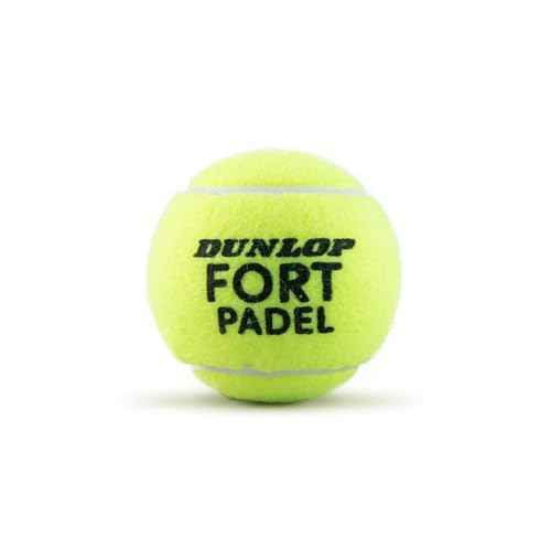 DUNLOP Fort Padel - FIP Approved Padel Balls for Tournament Matches (1x3 Can)