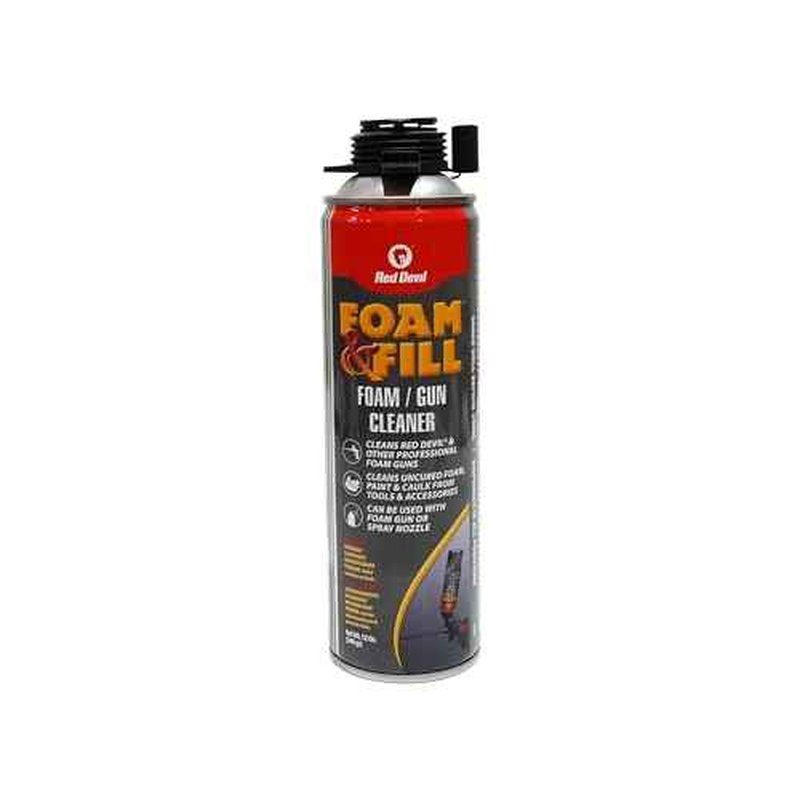 Red Devil 0921 Foam & Fill Foam Gun Cleaner, Clear