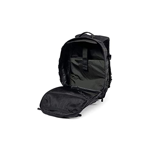 5.11 Tactical Backpack – Rush 12 2.0 – Military Molle Pack, CCW and Laptop Compartment, 24 Liter, Small, Style 56561, Black