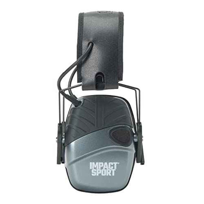 Howard Leight R02532 Impact Sport 22dB Gray Black Headband Small Ear Protection