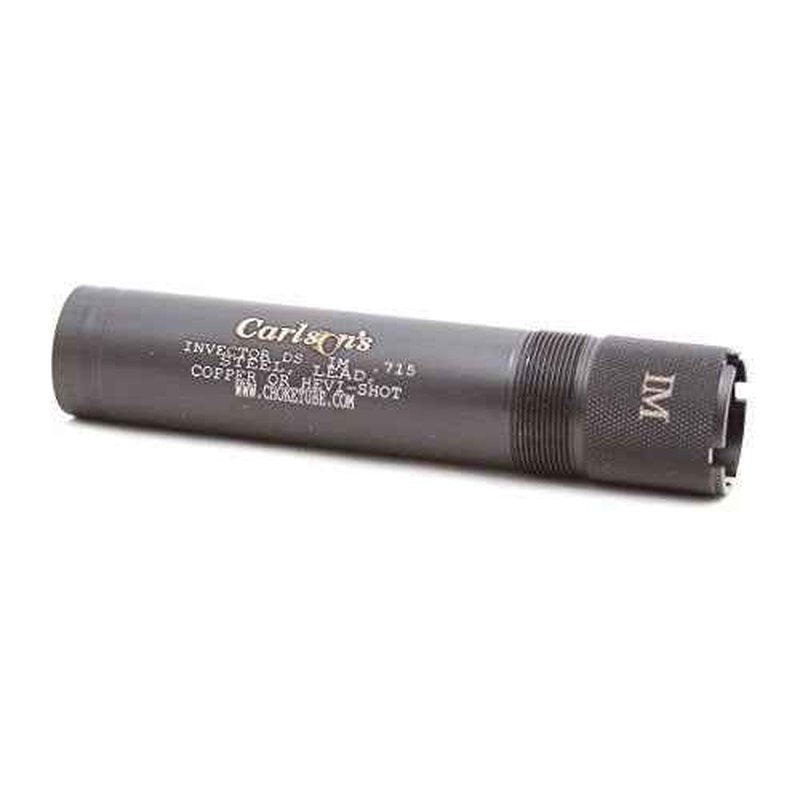 Carlsons Choke Tubes 12 Gauge for Browning Invector DS | Stainless Steel | Blued Sporting Clays Choke Tube | Made in USA
