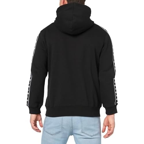 Lacoste mens Classic Fit Zip Up Hoodie W/Taping