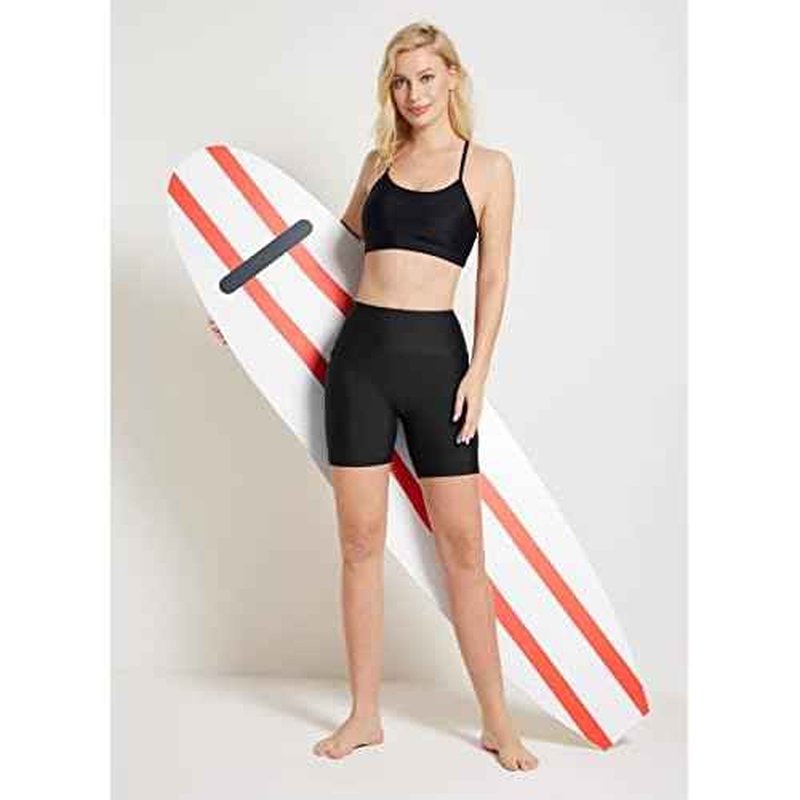 baleaf Women's 3"/5"/6"/8" High Waisted Swim Shorts Tummy Control Swimsuits Bottoms Modest Board Shorts UPF 50+