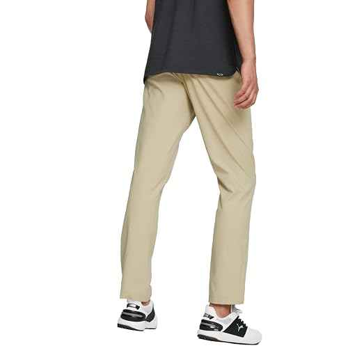 PUMA GOLF Dealer 5 Pocket Pant, Alabaster, 33/34