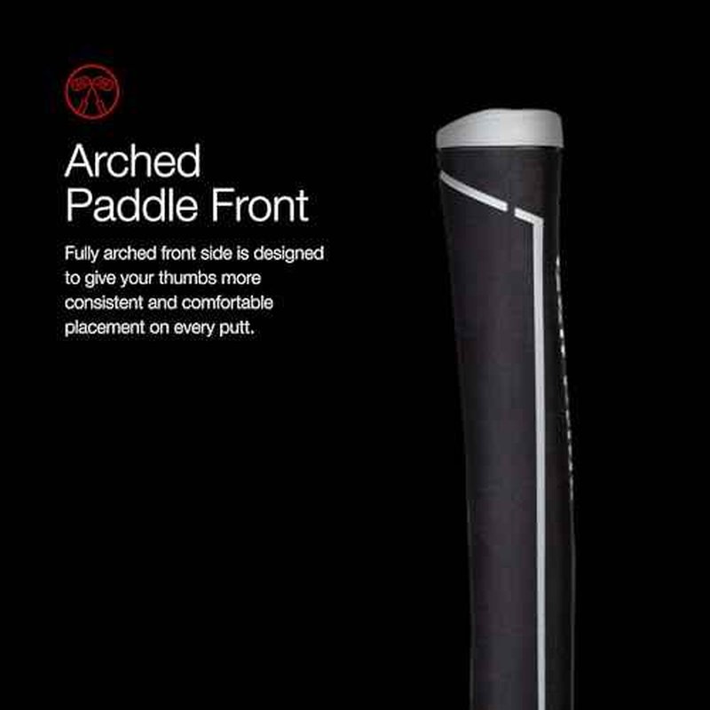 Golf Pride Pro Only Golf Grip - Putter Grip for Hand Placement - All-Rubber Construction for Firm Feel - Traditional Streamlined Shape