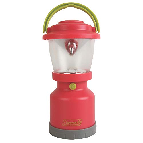 Coleman Kids Adventure Mini LED Lantern, Handheld Children's Lantern with Lifetime LED Bulbs, 16 Hrs Run Time, Water-Resistant Design (Colors May Vary)