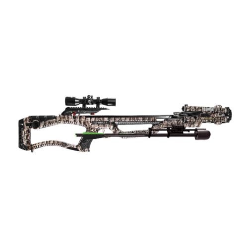 Barnett Whitetail Pro STR Crossbow, with 4x32mm Illuminated Scope, 2 Arrows, Lightweight Quiver, without Crank Device