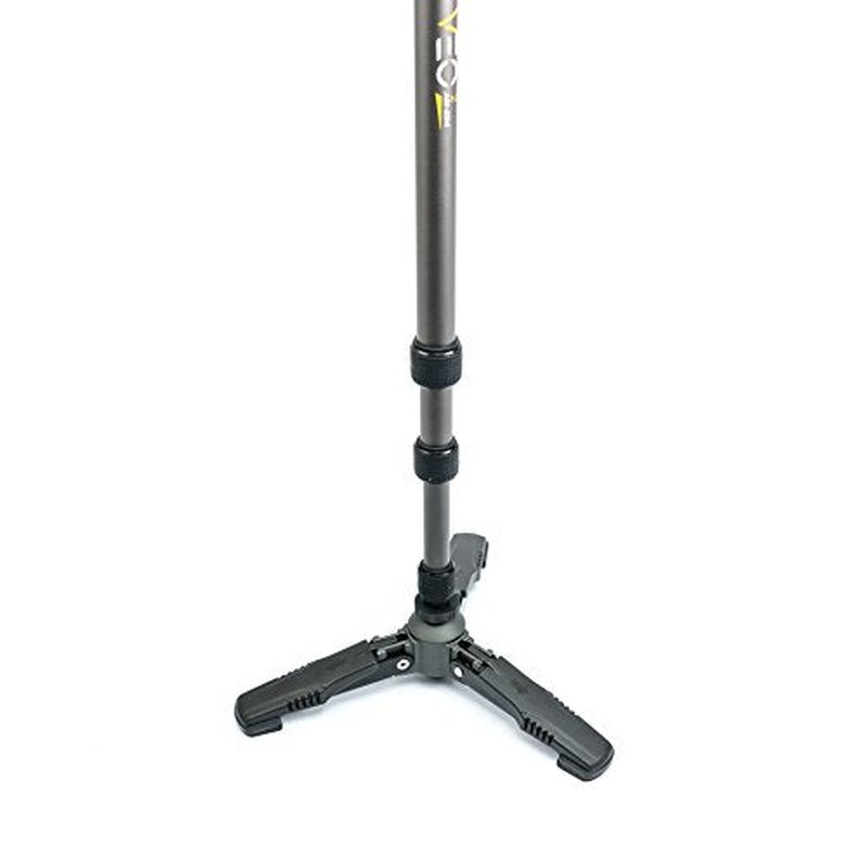 Vanguard VEO 2 AM-234TU Shooting Stick, Tri-Stand Base with Ball Joint, Rotating and Removeable U Shaped Yoke, Gray
