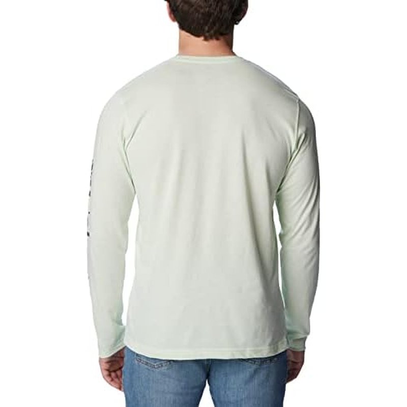 Columbia Mens Thistletown Hills Long Sleeve Logo Tee