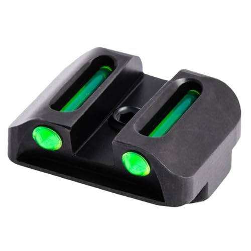 TRUGLO Brite-Site Fiber Optic Red, Rear Green Springfield XD Handgun Sights (TG131X)