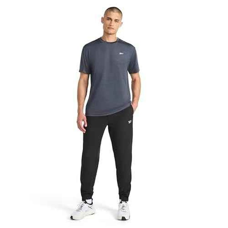 Reebok Men's Repeat Woven Pant, Standard Fit, 30¡± Inseam, Lightweight Stretch Poly-Blend Fabric