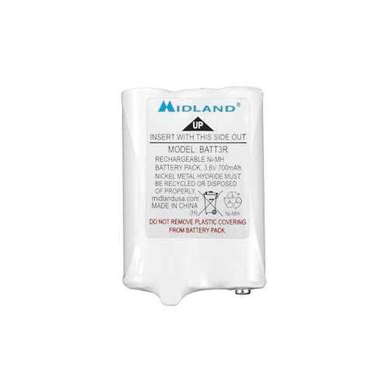 Midland AVP14 Rechargeable Batteries for T50 / T60 / LXT600 Series FRS Radios - 6-Pack