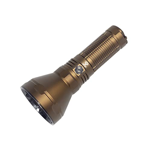 ThruNite Catapult Pro Rechargeable Flashlight, SFT70 LED, 1005 Meters Throw, 2713 High Lumens Bright Searchlight, Long Beam Distance Spotlight for Hiking, Camping, and Hunting - Desert Tan