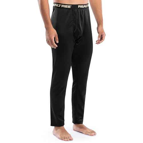 Realtree Mens Heavyweight Fleece Thermal Underwear Long Johns Bottom