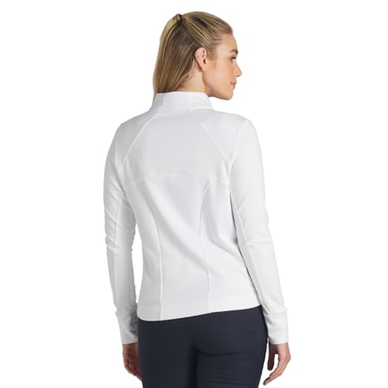 PUMA womens Cloudspun Heather Full Zip Jacket