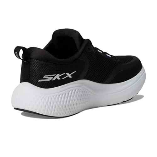 Skechers Women's Go Run Supersonic Max, Black/White, 9