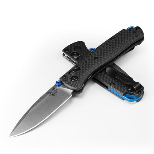 Benchmade - Mini Bugout 533 Folding Knife with Black Carbon Fiber Handle (533-3)