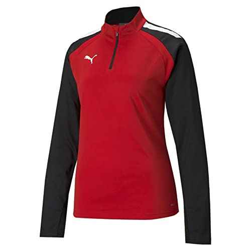 PUMA womens Teamliga 1/4 Zip Top