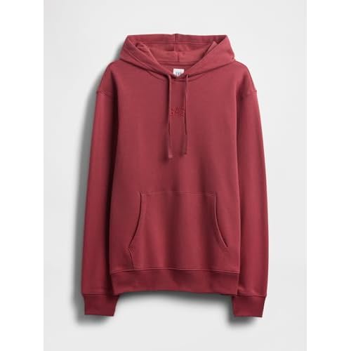GAP Men's Mini Logo Relaxed Pullover Hoodie