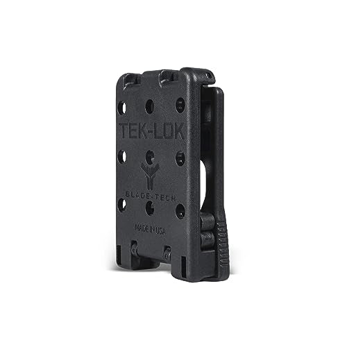 Tek-Lok - The Original USA Made Belt Clip Attachment for Holsters, Mag Pouches, Knife Sheaths and More - by Blade-Tech – (5 Pack) No Mounting Hardware