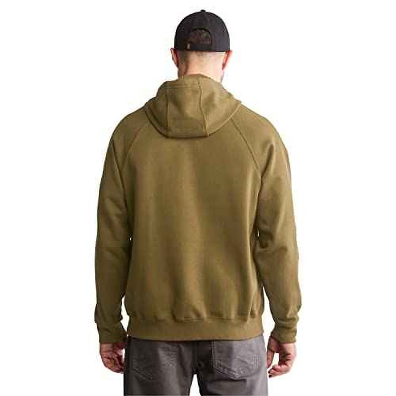 Timberland PRO Men's Hood Honcho Sport Pullover Hooded Sweatshirt, Burnt Olive Tonal, Large