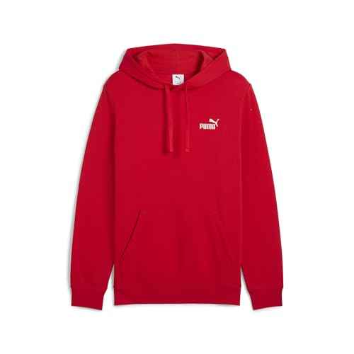 PUMA mens Essentials Logo Fleece Hoodie (Available in Plus Sizes)