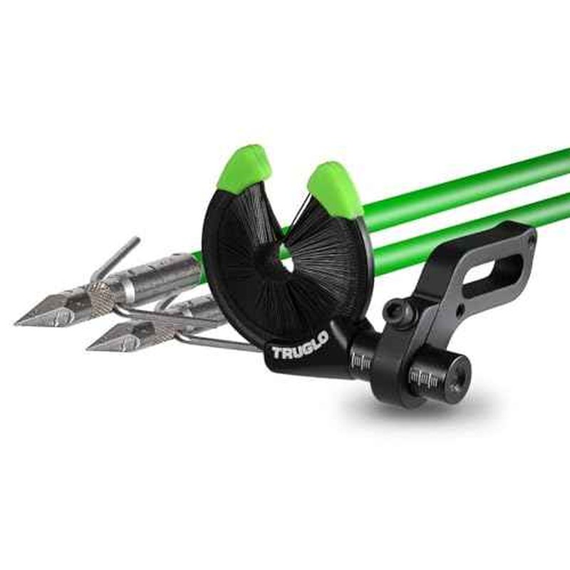 TRUGLO Ez Rest Superior Hunting Easy to Use Versatile Durable Bowfishing Kit Ez Rest Arrow Rest and 2 Complete Arrows Included