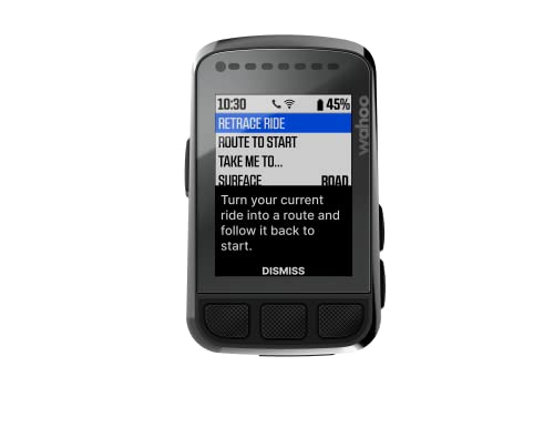 Wahoo ELEMNT Bolt V2 GPS Cycling/Bike Computer, Black