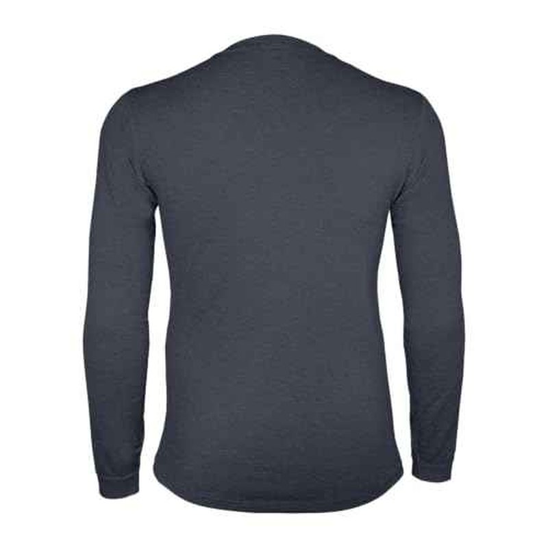 Carhartt Men's MBL110 Base Force¢ç Heavyweight Base Layer Crew - X-Large Tall - Navy Heather