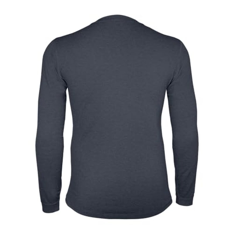 Carhartt Men's MBL110 Base Force¢ç Heavyweight Base Layer Crew - Large Tall - Navy Heather