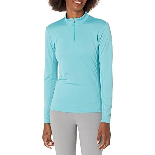 HUK Women's Icon 1/4 Zip Long Sleeve| Fishing Shirt with Sun Protection