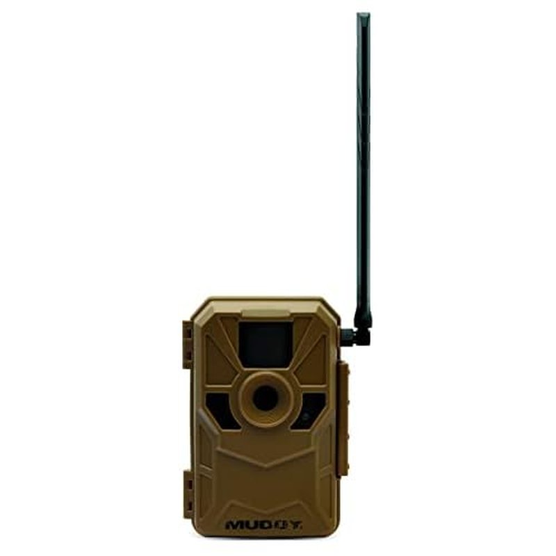 Muddy Manifest 2.0 Cellular Trail Camera, Quick Scan QR Code, 16 MP, AT&T and Verizon, Stealth Cam Command APP, Brown